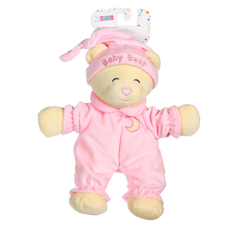  baby bear soft toy pink bear 30 cm 